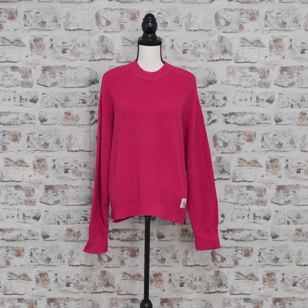 Calvin Klein Jeans Mock Neck Sweater, XL